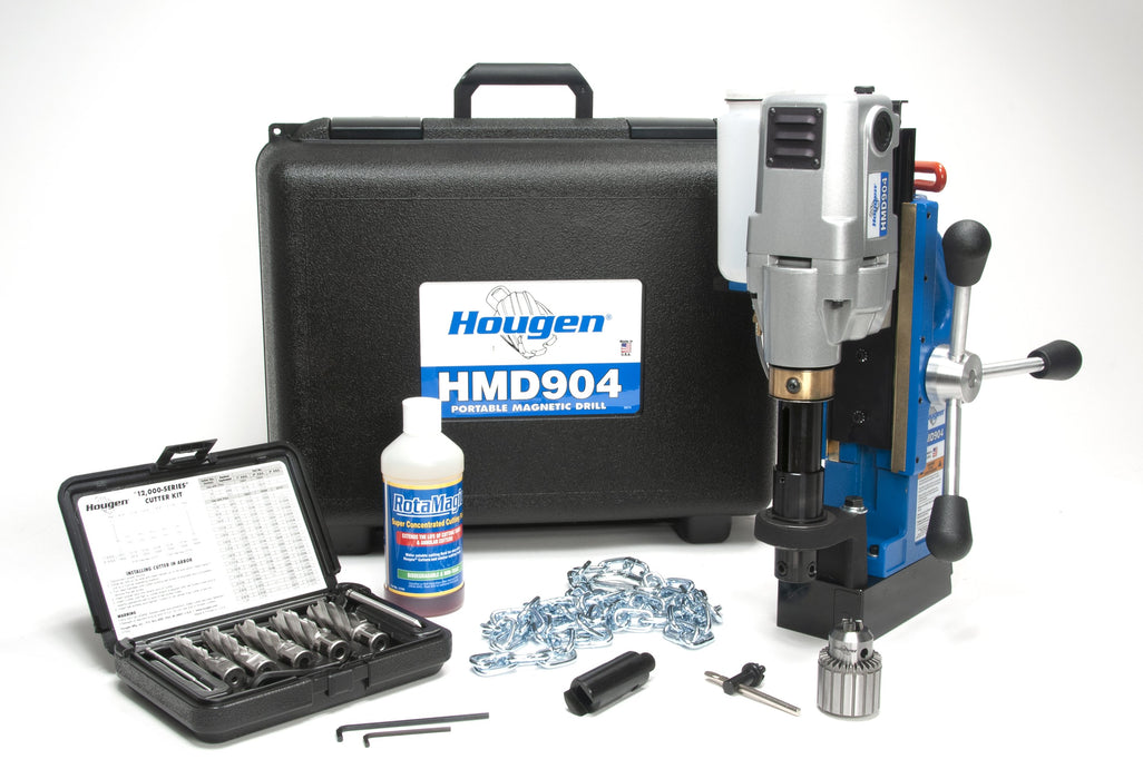 Hougen HMD904 Magnetic Drill Fabricators Kit Fractional - 115V 0904105