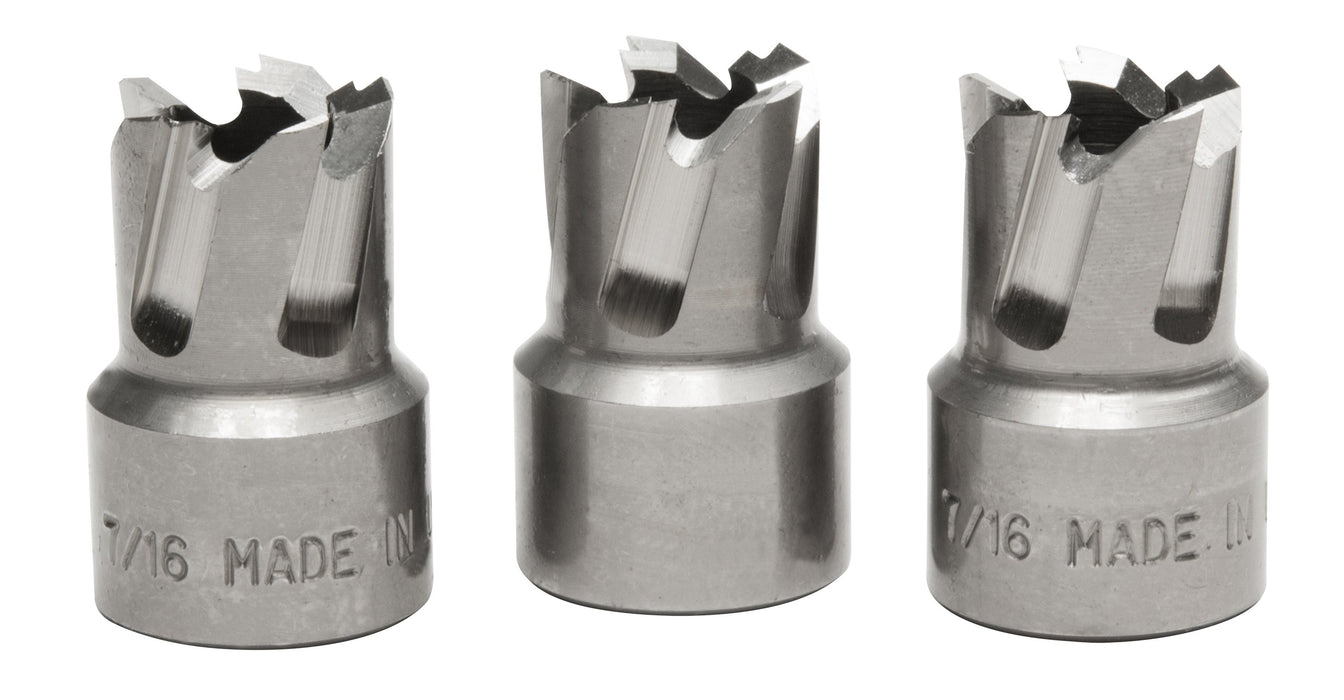 Hougen 11112C 7/16" RotaCut Hole Cutter (3 pack)