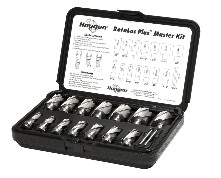 Hougen 17808 RotaLoc Plus Master Kit