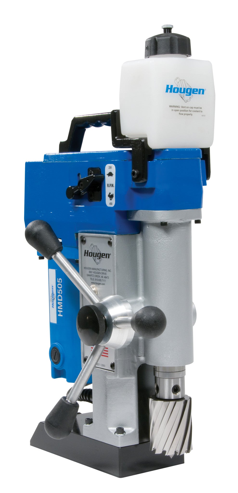 Hougen HMD505 and HMD508 Portable Magnetic Drill