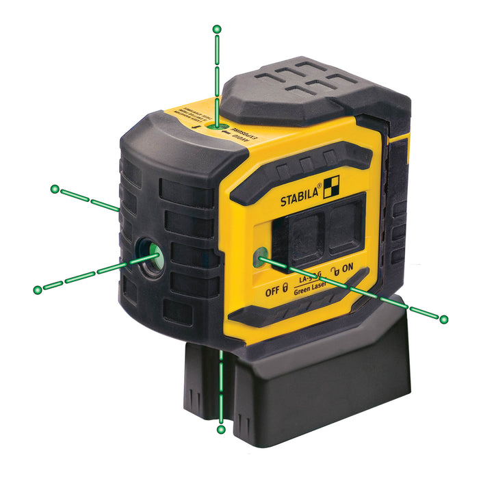 Stabila LA-5P G 5 DOT GREEN LAYOUT LASER (Part #: 03165)