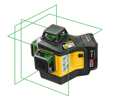 Stabila LAX600G 3PLANE 360° GREEN BEAM LASER 7PC (Part #: 03420)