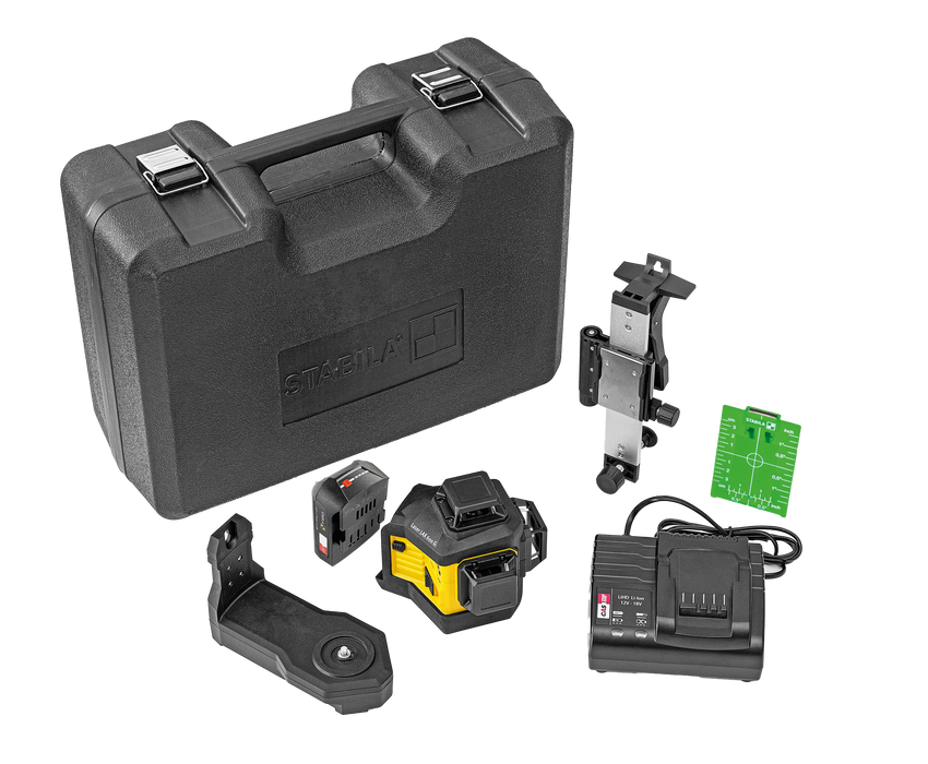 Stabila LAX600G 3PLANE 360° GREEN BEAM LASER 7PC (Part #: 03420)