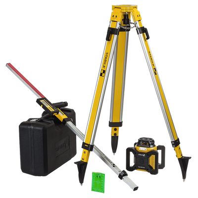 Stabila LAR 160G ROTARY LASER W/TRIPOD/GRADE ROD (Part #: 04500 TR)