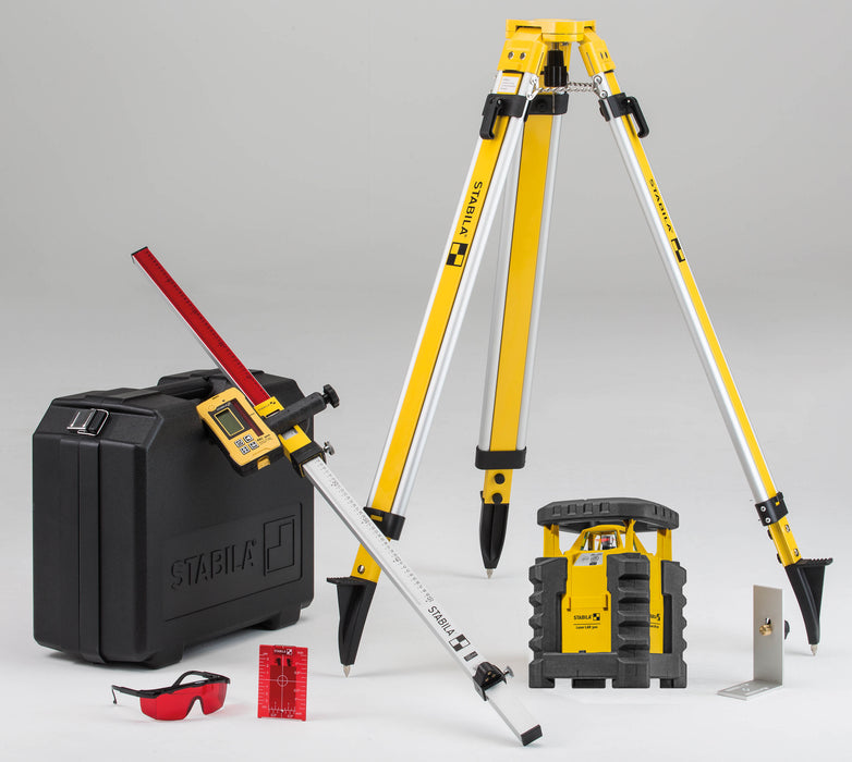 Stabila LAR 300 ROTARY LASER W/TRIPOD/GRADE ROD (Part #: 05820)