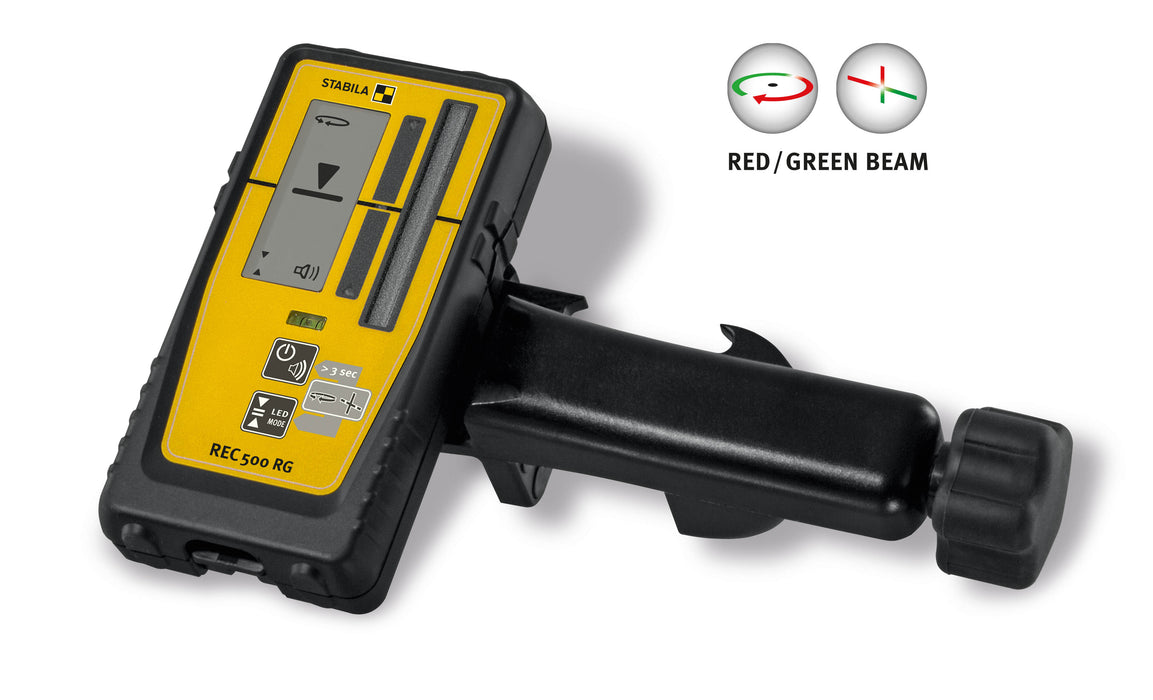 Stabila REC 500 RG UNIVERSAL RECEIVER (LINE & ROTARY, RED & GREEN) (Part #: 07360)
