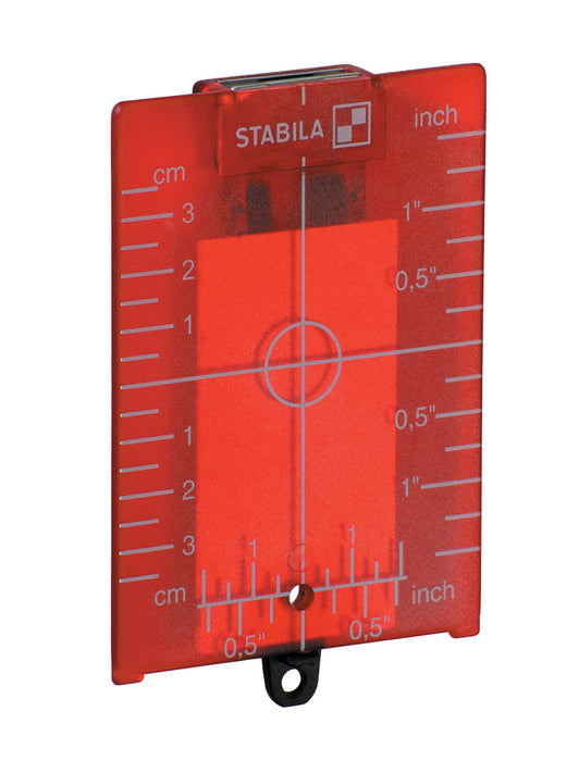 Stabila RED MAGNETIC TARGET PLATE (Part #: 07474)