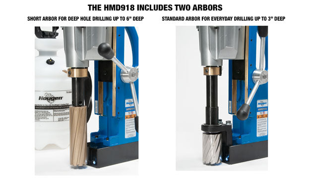 Hougen HMD918 Mag Drill 6" Depth of Cut - 115V 0918102
