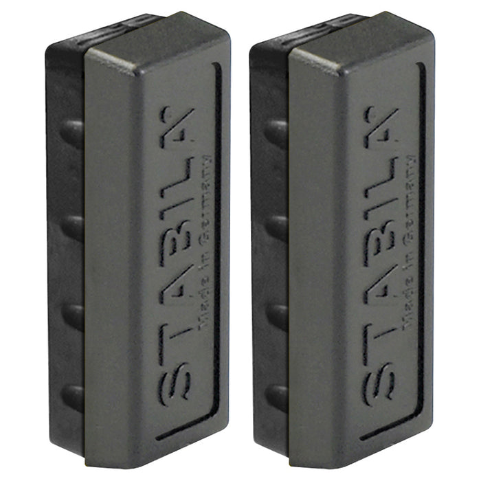 Stabila TYPE 70 BLACK END CAPS (2) (Part #: 20040)