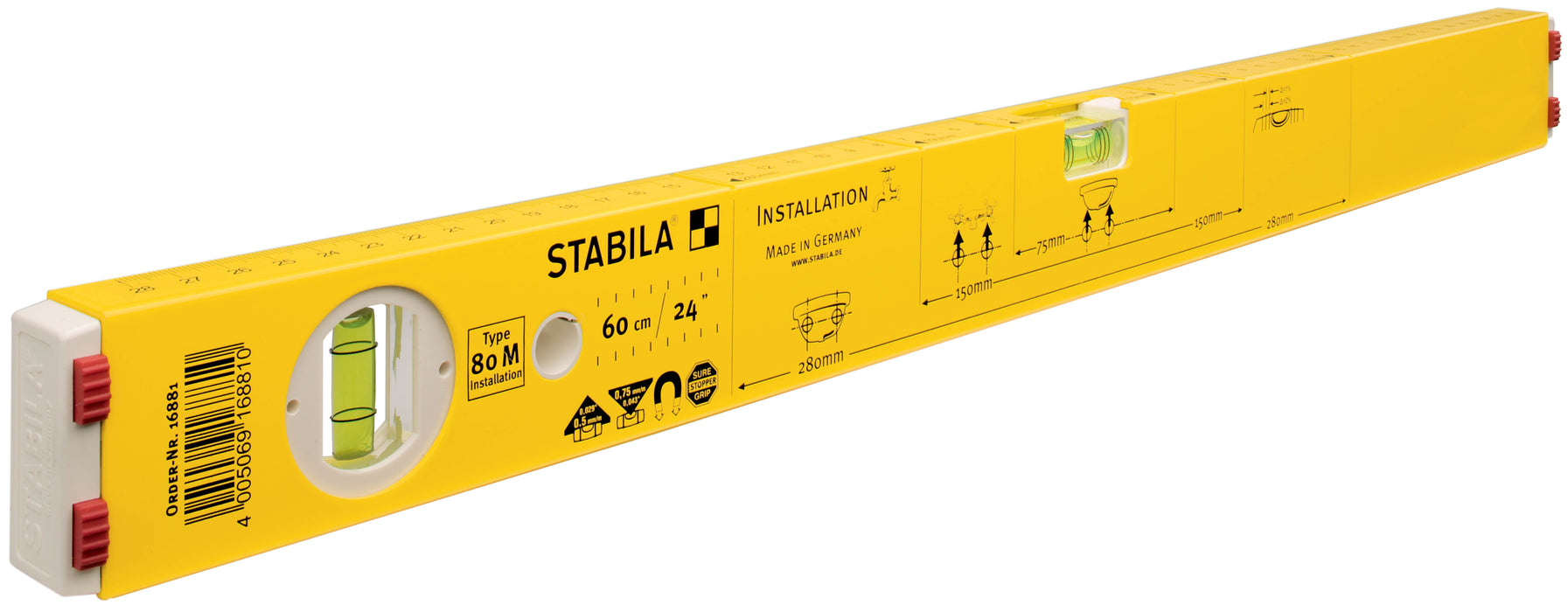 Stabila 24" TYPE 80 A-2 MEASURING STICK  (Part #: 29124)