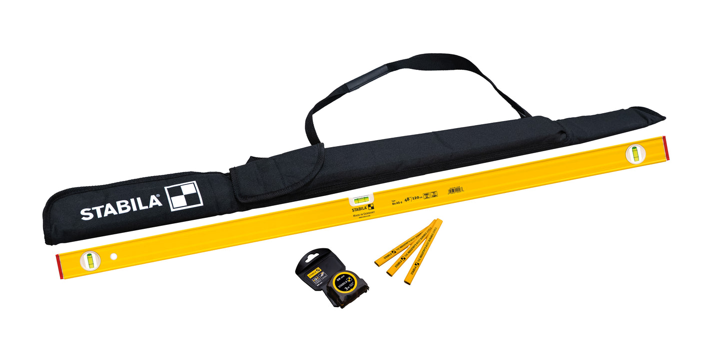 Stabila REMODELER SET 48" LVL, 10' TAPE, PENCILS (Part #: 29710)