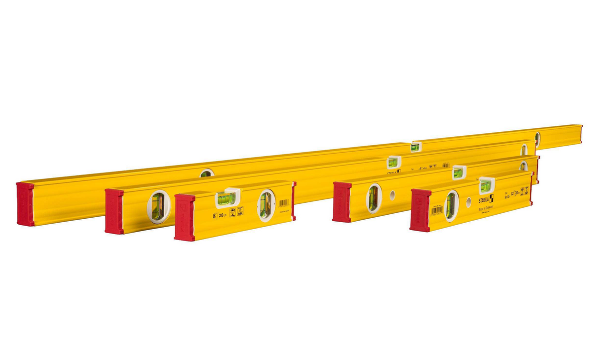 Stabila 72 COMPLETE TYPE 80 AS-2 5 LEVEL SET & CASE (Part #: 29872)