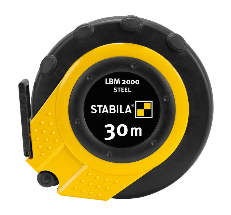 Stabila LBM 2000 STEEL, 30M CM METRIC SCALE, CLOSED CASE TAPE (Part #: 30945)