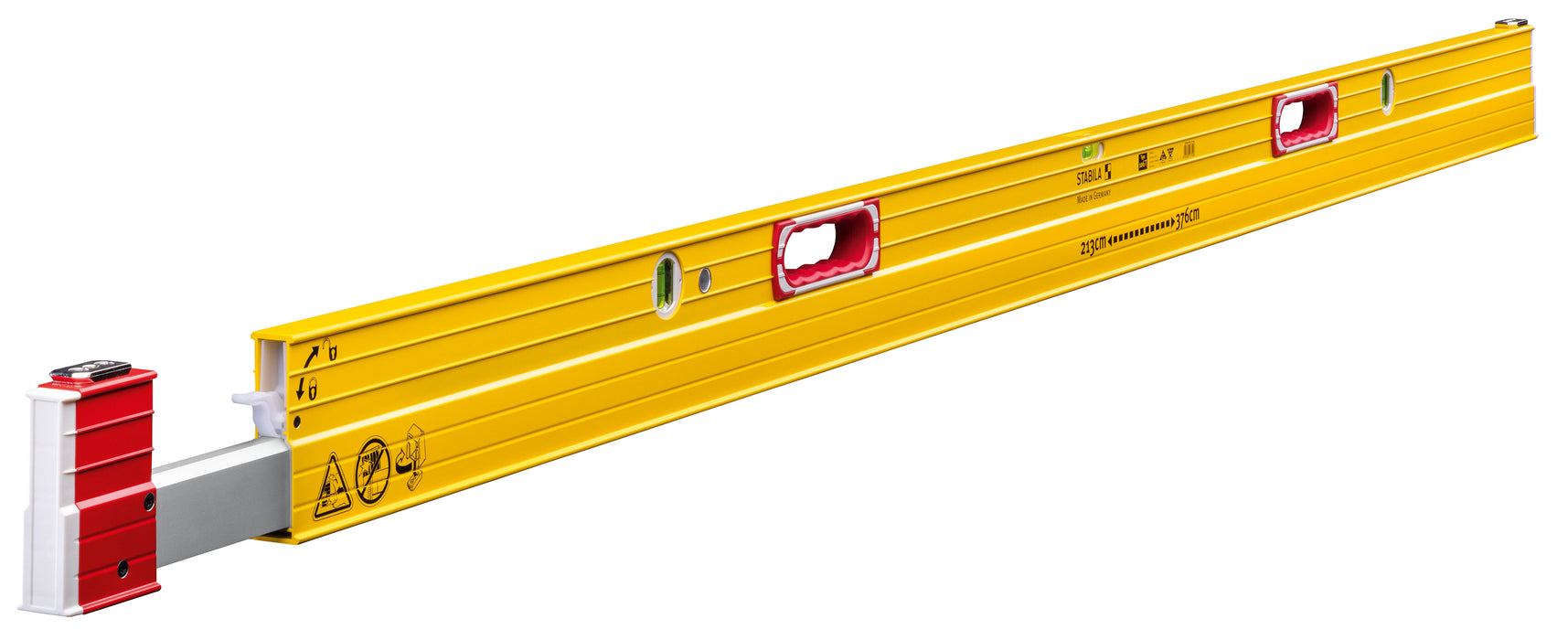 Stabila 7'-12' PLATE LEVEL W/REM STANDOFFS (Part #: 35712)