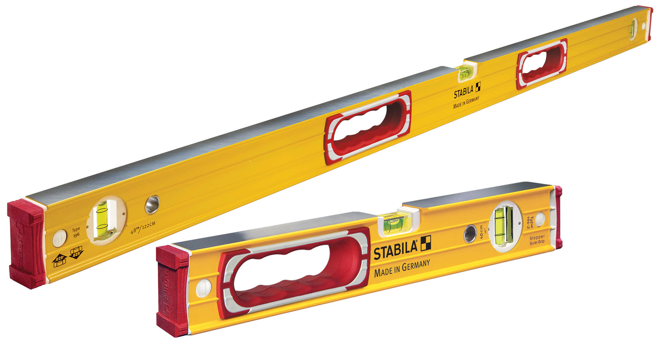 Stabila 48"/16" CLASSIC COMBO LVL SET TYPE 196  (Part #: 37816)