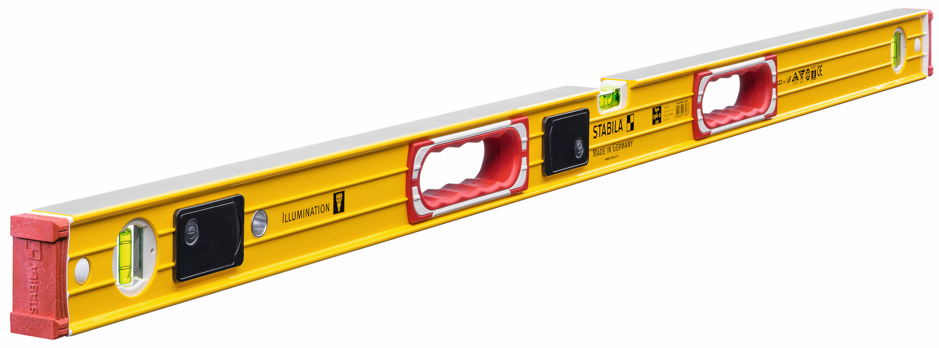 Stabila 48" LIGHTED VIAL LEVEL (Part #: 39340)