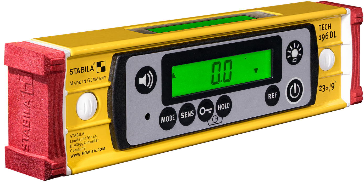 Stabila 9" IP67 TECH LEVEL 196 DL W/CASE (Part #: 39509)