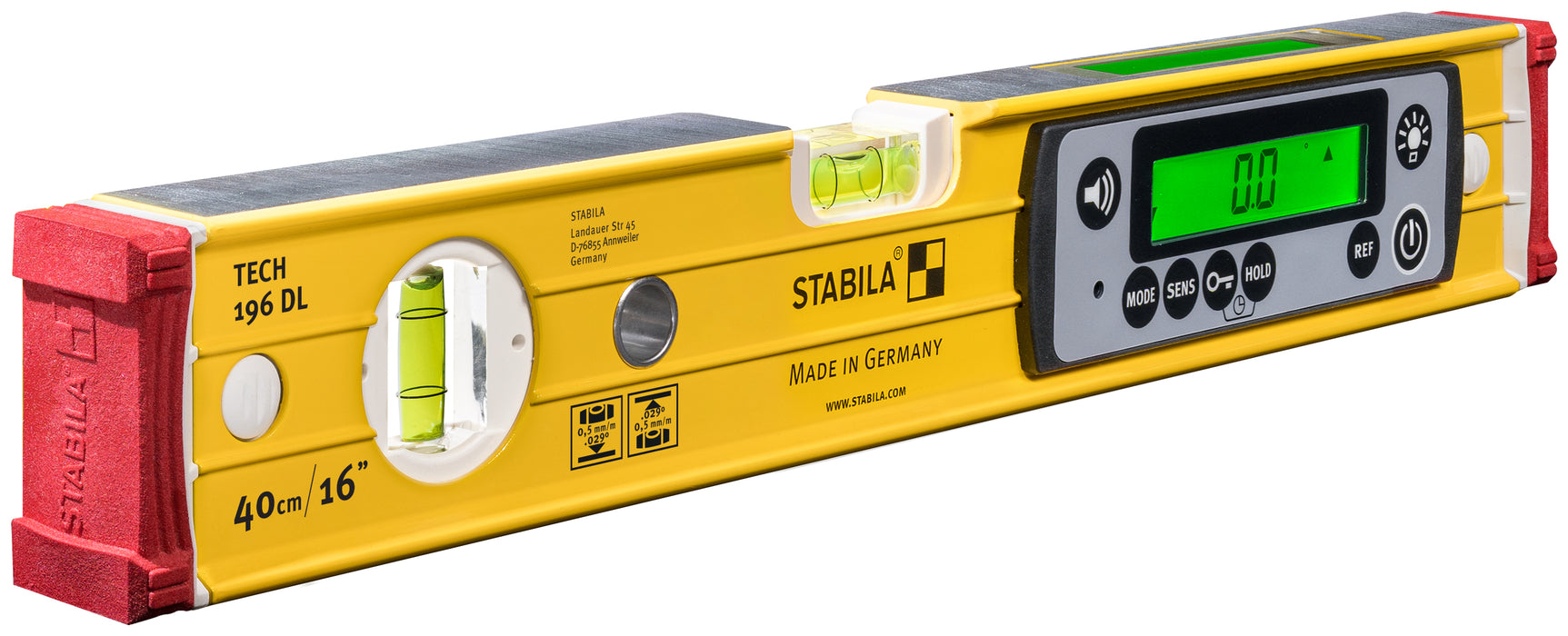 Stabila 16" IP 67 TECH LEVEL W/CASE (Part #: 39516)
