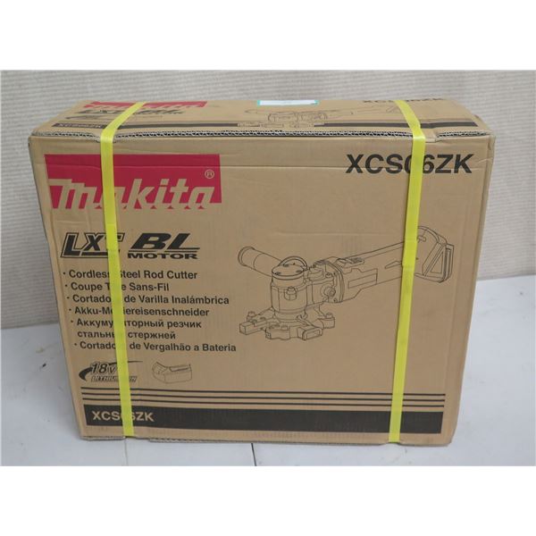 Makita 18V LXT® Brushless Cordless Steel Rod Flush‑Cutter – Bare Tool (Model XCS06ZK)