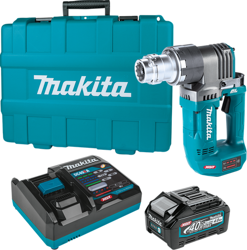 Makita GTW01M1 40V max XGT Brushless Cordless Shear Wrench Kit, case, with one battery (4.0Ah)