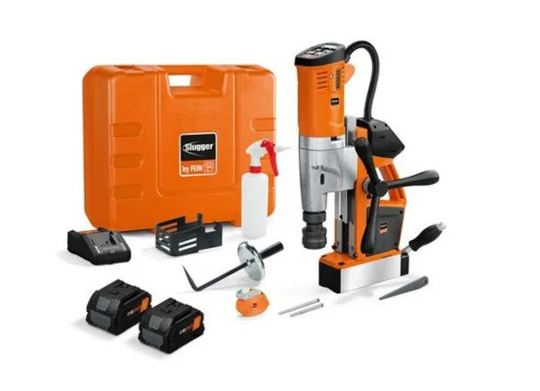 Fein 18V Mag Drill 1-3/8" Cordless Slugger Magnetic Base (8.0Ah) KIT AmpShare 71700563090