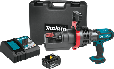 Makita XCS01T1 18V LXT Lithium-Ion Cordless Rebar Cutter Kit, case, with one battery (5.0Ah)