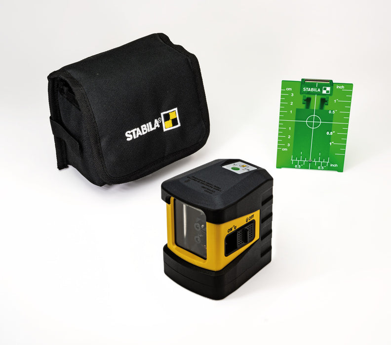 Stabila LAX60G GREEN BEAM CROSSLINE LASER (Part #: 03280)