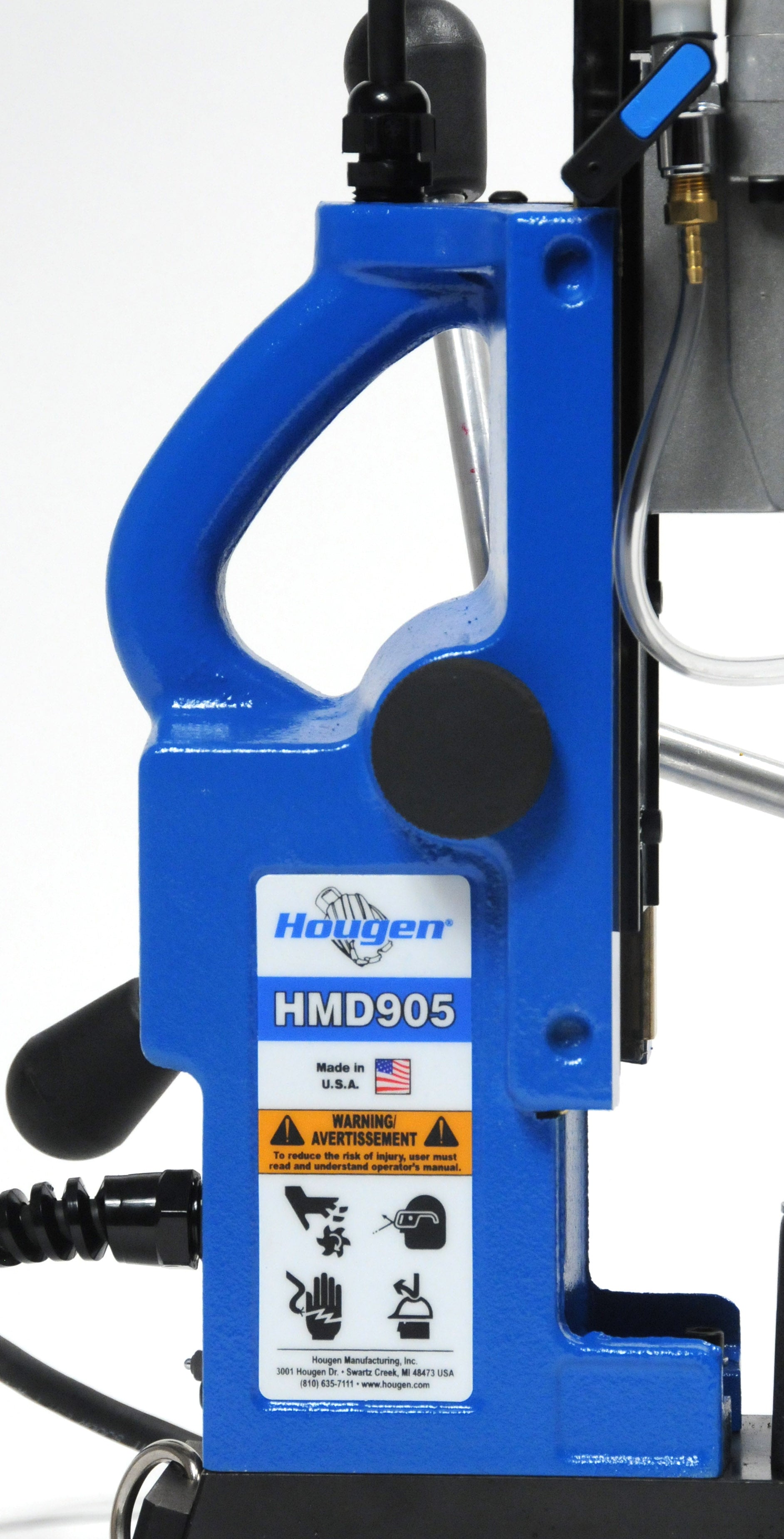 Hougen HMD927 Magnetic Drill 2 Speed Power Feed Coolant - 115V