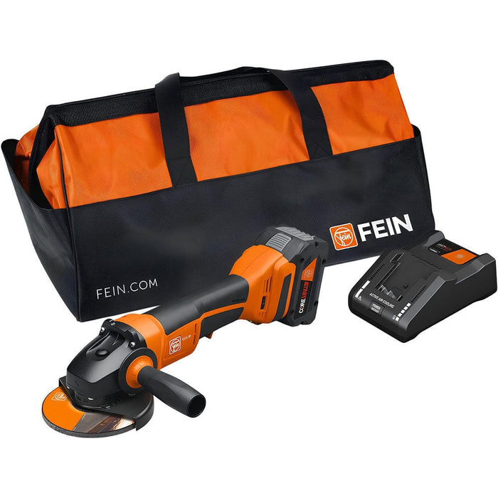 Fein CCG 18-125-10 PD AS 18V Cordless 5" Paddle Switch Grinder Kit (71220462120)