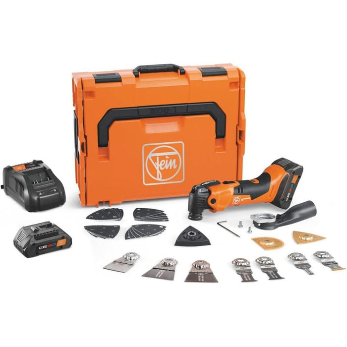 Fein AMM 500 Plus Top 4 Ah AS 18V Cordless MultiMaster Kit (71293861090)