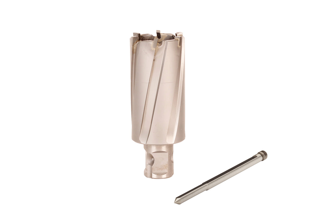 1-USA Made Slugger UNI Carbide Tipped HSS Cutter 1-1/8" X 2" DOC W/Pilot Pin- 3/4" universal shank