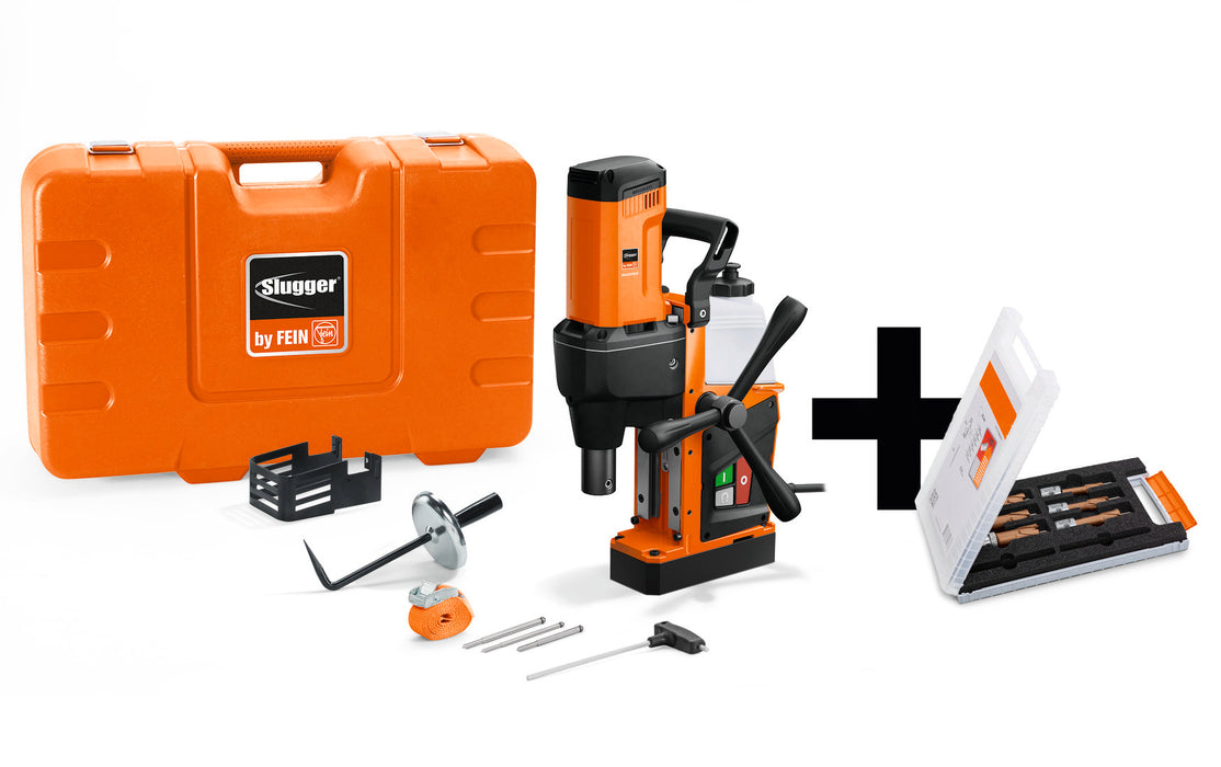 Fein Slugger by FEIN JME MAGSPEED 150 Fabrication Set magnetic base drill up to 1-1/2"