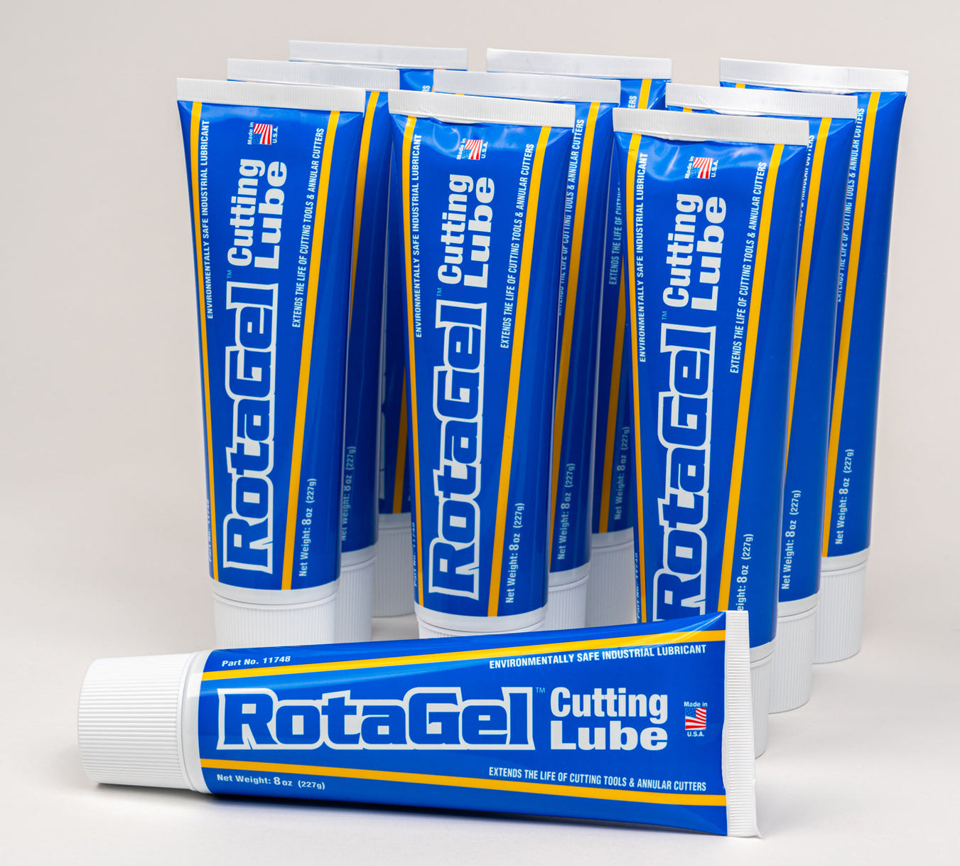 Hougen 11748-10 RotaGel 8oz Tube (10 Pack) — Hougen Mag Drills