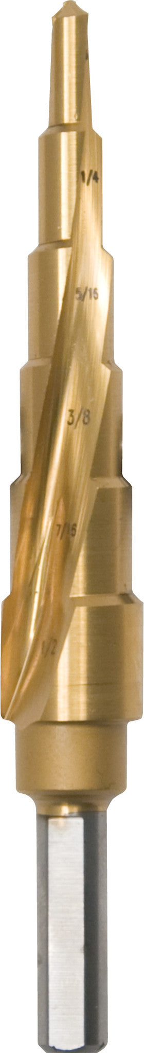 Hougen 35201 STEP DRILL 3/16 - 1/2"